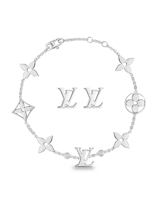 Lottie Set Silver