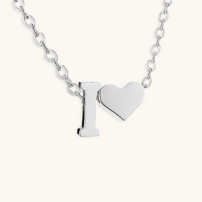 Ria Initial Letter Gold Necklace